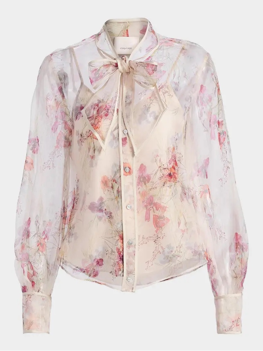 Cinq à Sept Iris Bouquet Farouz Top